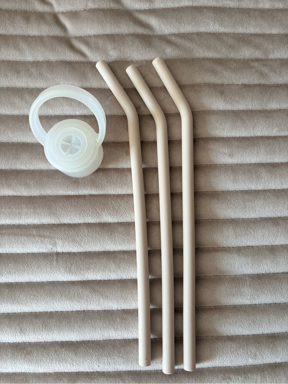 bkr Doe Silicone Straws and Cap, for Demi or Big bottle